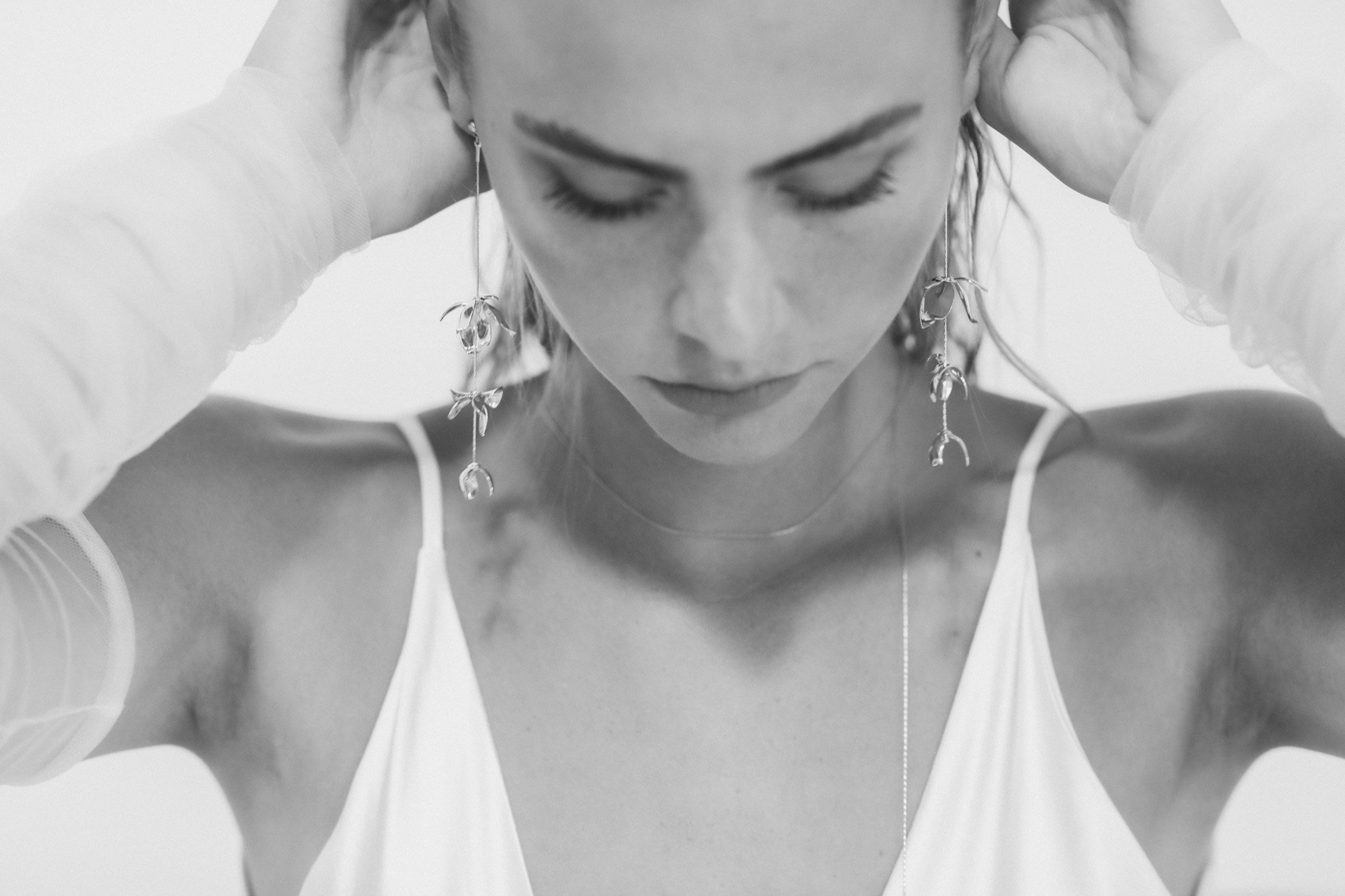 BOUCLES D'OREILLES MAGNOLIA – Image 2