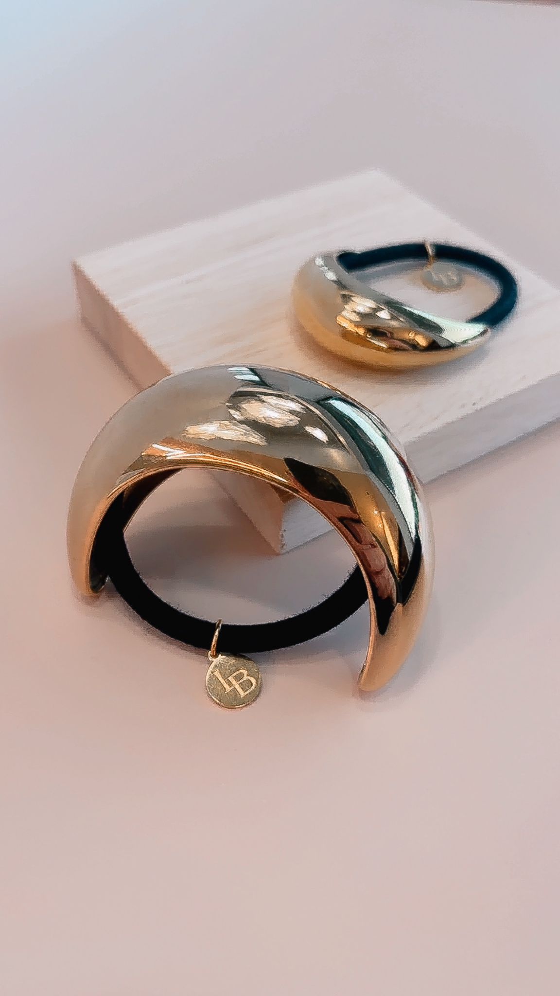 ELASTIQUE MOON XL - DORÉ – Image 3