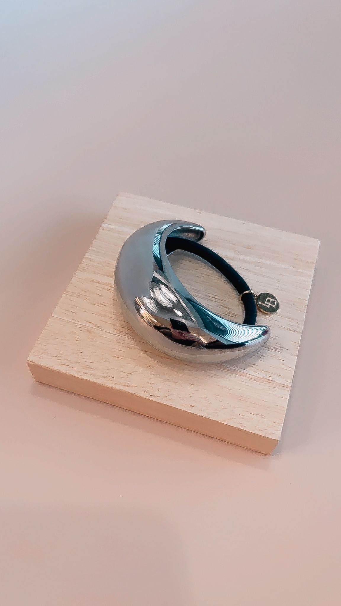 ELASTIQUE MOON XL - ARGENTÉ – Image 3