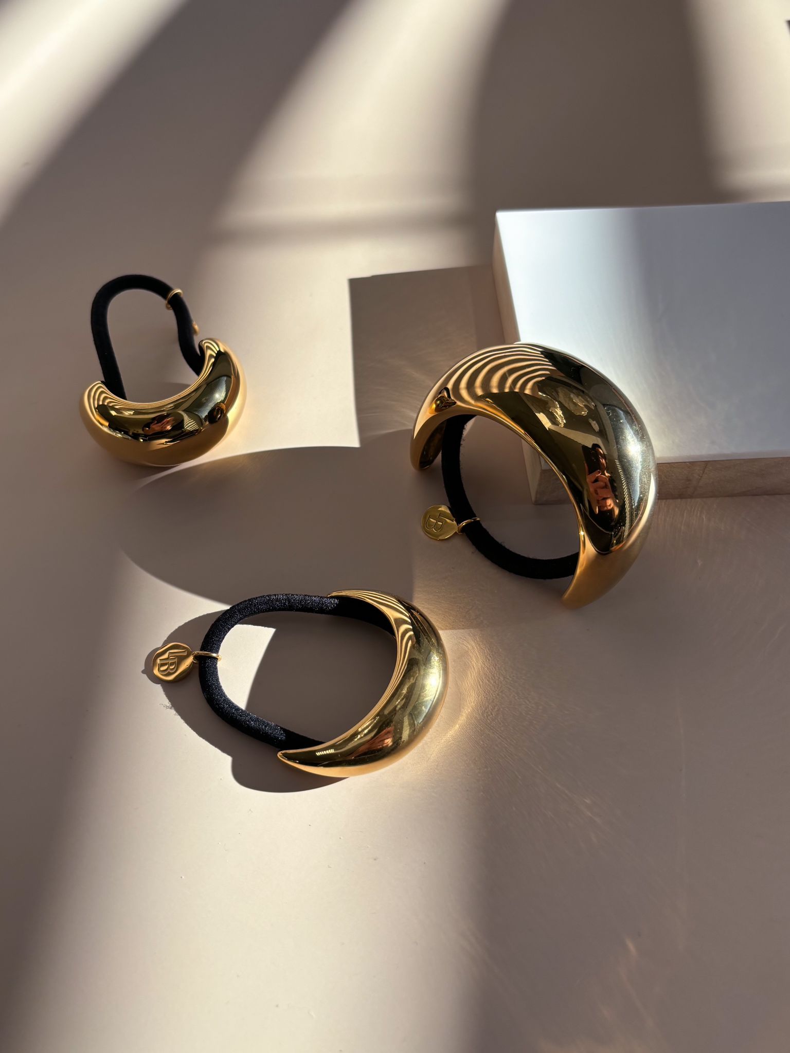 ELASTIQUE MOON XL - DORÉ – Image 2